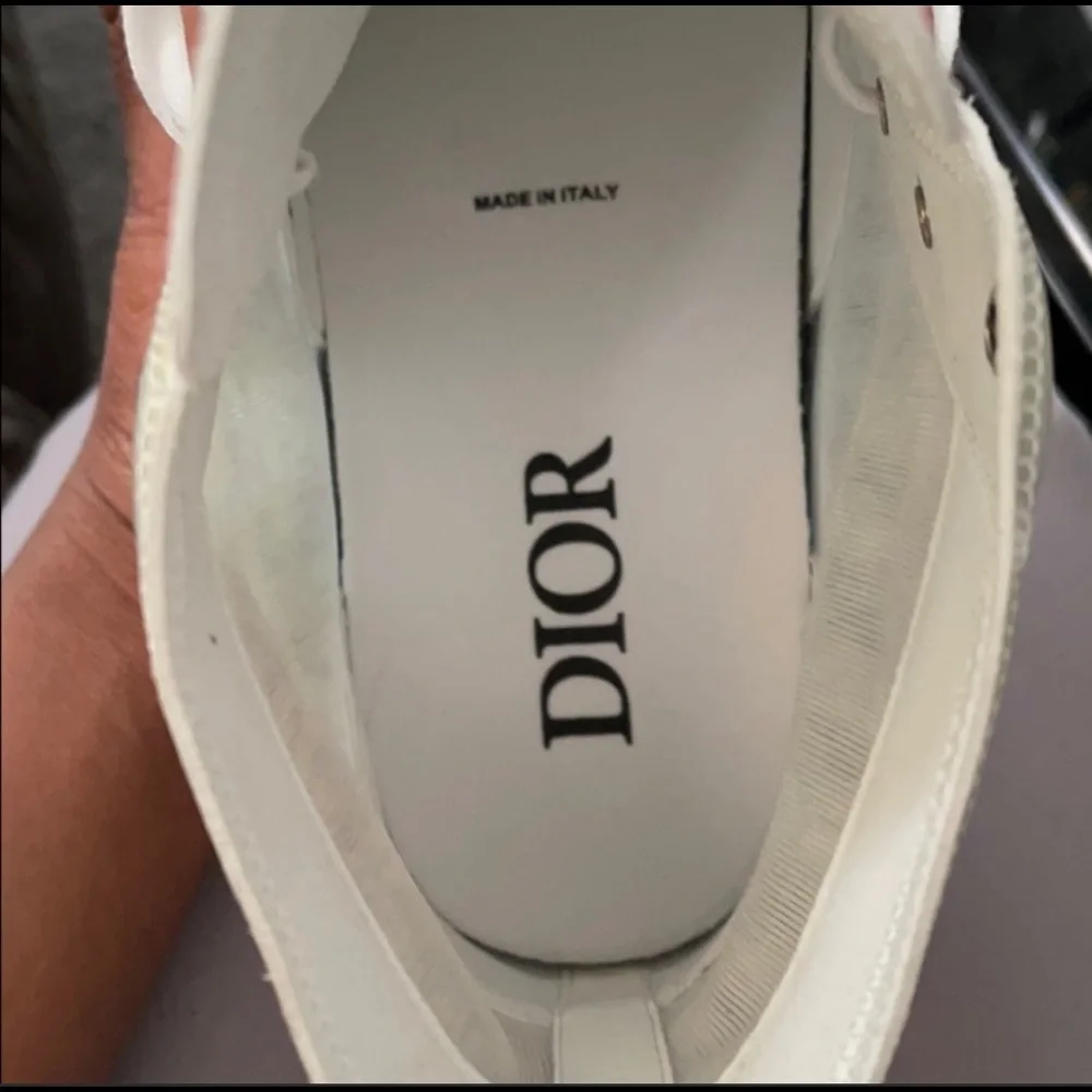 !!Repost!! Dior Men's High Top Sneakers. - Picture 4 of 6
